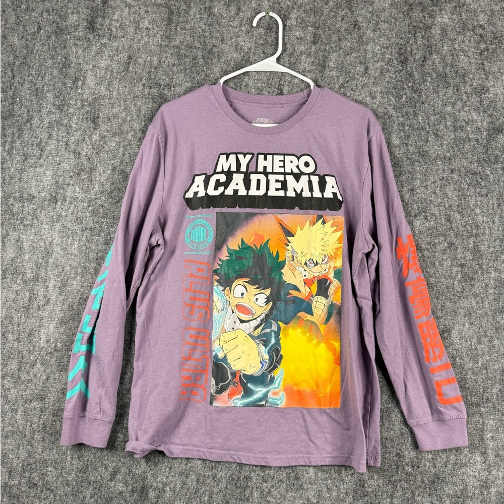 Purple Kids Long Sleeve Shirt